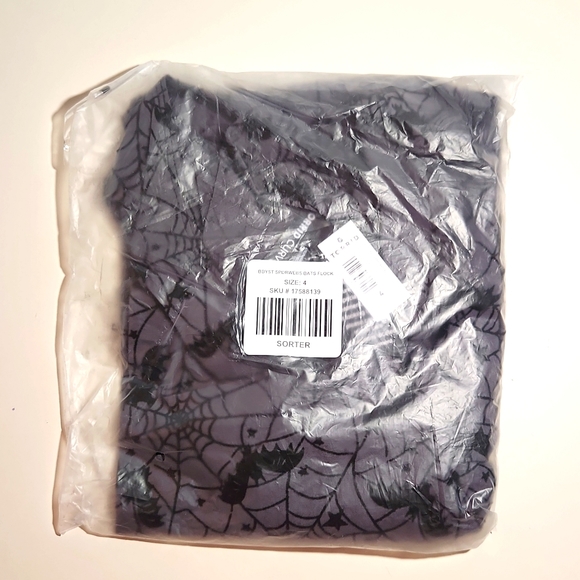 ❤️NWT VINTAGE TORRID BODYSUIT - SPIDERWEBS & BATS SHEER LINGERIE - HALLOWEEN - Picture 5 of 9